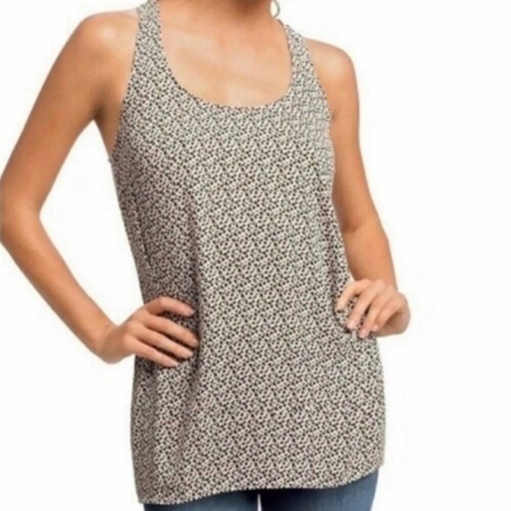 CAbi Leonard Animal Print Easy Tank Size Medium